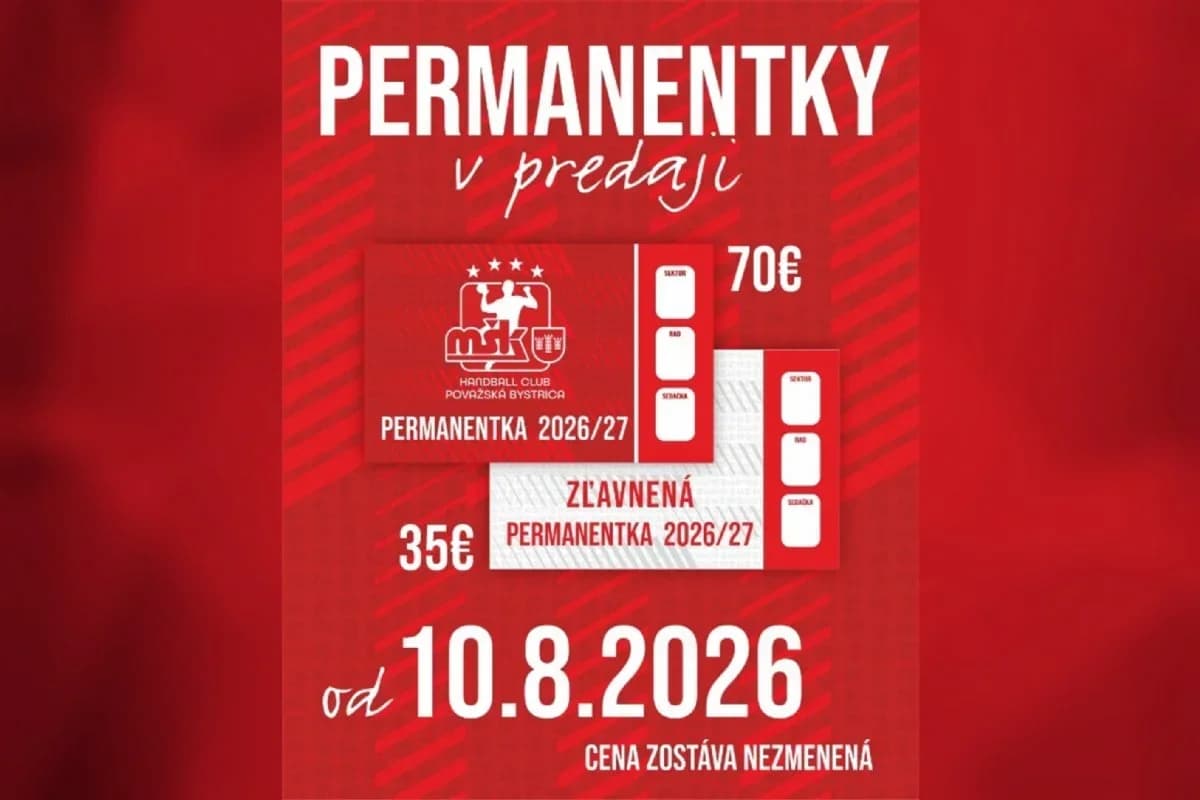 Všetci fanúšikovia hádzanárov MŠK Považská Bystrica, zbystrite pozornosť 