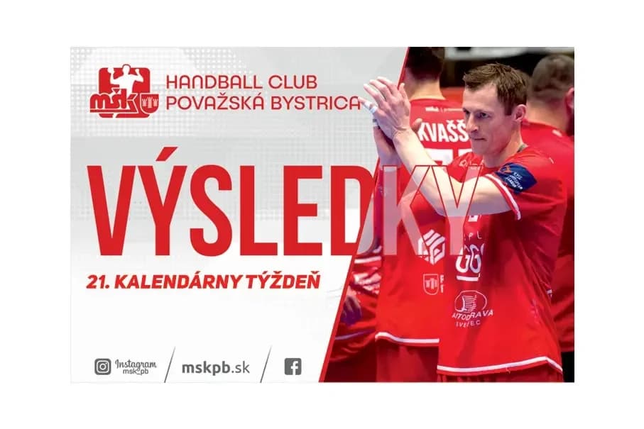VÝSLEDKY ZÁPASOV (21. KT)
