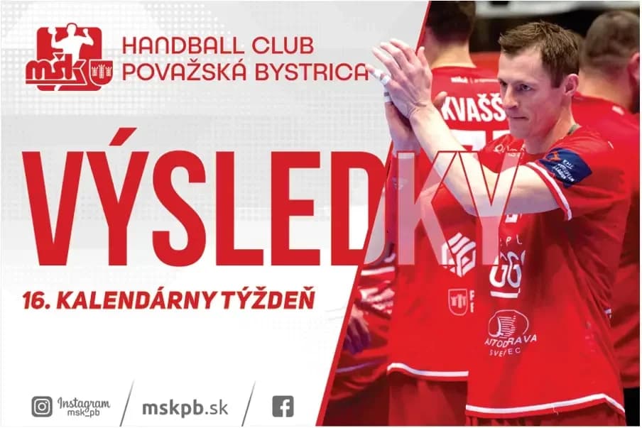VÝSLEDKY ZÁPASOV (16. KT)