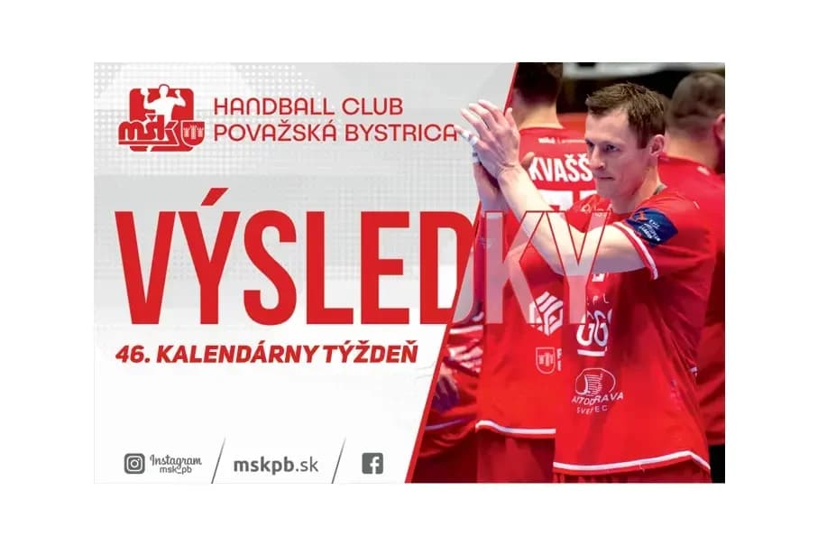 VÝSLEDKY ZÁPASOV (46. KT)