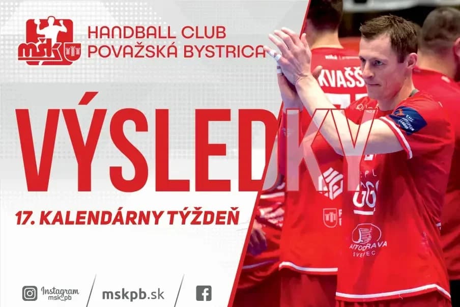 VÝSLEDKY ZÁPASOV (17. KT)